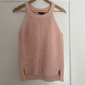 Pink J.Crew Sweater Tank